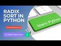 Radix Sort Algorithm in Python With Program