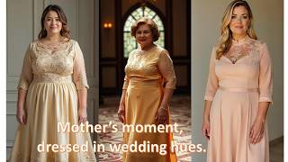 Timeless Style: Mother of the Bride in Gold & Peach