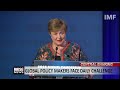 CENTRAL BANKING: GLOBAL POLICY MAKERS FACE DAILY CHALLENGES 