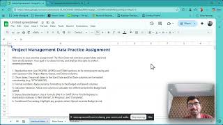 Get Excel Assignments as per needed, can-do practice better way. AI use in Excel