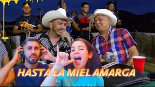 REACCIÓN - Hasta La Miel Amarga - Luis Angel "El Flaco" ft. Grupo Firme