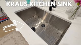 Our Experience with Kraus Kitchen Sinks in Rental Homes