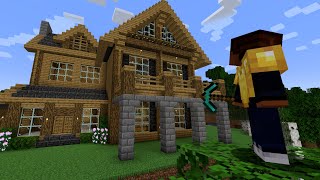 I copied this minecraft house from an image online