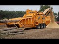 Dangerous Monster Wood Chipper Machines Working | Fastest Tree Shredder Crusher Equipment