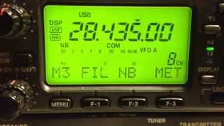 ICOM 706 and A-99  antenna portable .