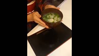 2025.1.7 Nanakusa-gayu (rice gruel with seven herbs)　　　sakupawa　　#sakupawa　　#Tea ceremony　　