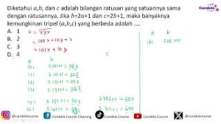 PEMBAHASAN SOAL OSN K Matematika SMP 2024 #10