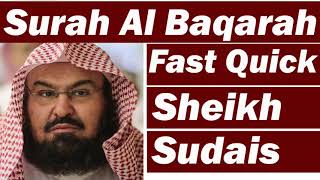 Surah Baqarah (Fast Recitation Speedy and Quick Reading in 59 Minutes By Sheikh S 2)