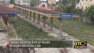 Catanzaro, incontro con Morelli per discutere del recupero della stazione di Sala