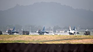 20170616 本日の松島基地 F-2 朝の光景