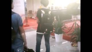 [140714/Fancam] Karry at the airport heading to Guangzhou