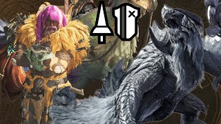 [MHWilds]OBT2 11:32 鎖刃龍 長槍 ランス  1落石 捕獲 魔物獵人荒野 Monster Hunter Wilds