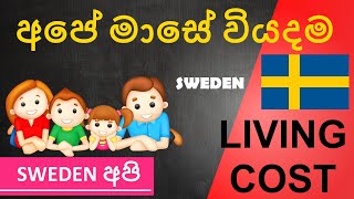 Sweden Api - Living cost in Sweden | Västerås - අපි හතර දෙනාගේ මාසේ වියදම