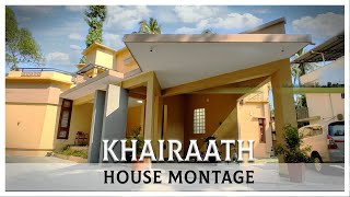 Beautiful 'KHAIRAATH' house montages | Asif \u0026 Shamna's house | Kannadikkal - Calicut