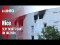 Nice : incendie meurtrier