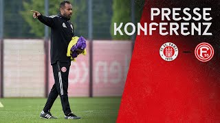 F95-Pressekonferenz | FC St. Pauli vs. Fortuna Düsseldorf | 2021/22 | Thioune vor #FCSPF95