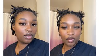 FIRST RETWIST \u0026 STYLE | 1 MONTH STARTER LOCS | Comb Coils | DIY