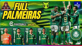 🚨💥 DESAFIO FULL PALMEIRAS VS FULL DO BRASILEIRAO / EFOOTBALL 2025 #efootball #gameplay #futebol