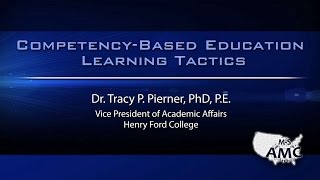 Part 6: Competency-Based Education - Learning Tactics