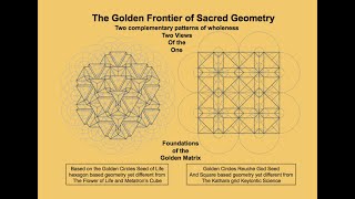 The Golden Frontier of Sacred Geometry: Knew Patterns and Forms Light the Way to a Change in Reality
