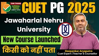 JNU PG Admission 2025 | New PG Course Added 🔥 | #cuet #cuetpg #cuetpg2025 #cuetpreparation #jnu #du