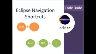 Eclipse Navigation Shortcuts You must Know |Eclipse Tips & Tricks| Eclipse Tutorial | Code Bode