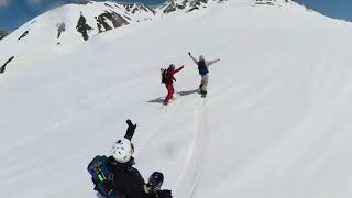 シーズンの締めは立山へ　立山バックカントリー