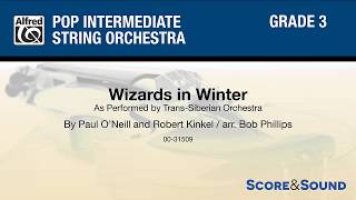 Wizards in Winter, arr. Bob Phillips – Score \u0026 Sound