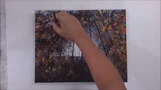 Easy Forest Painting in 38 minutes