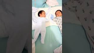 ikizlerim bir haftalık #ikizler #fyp #twins #baby