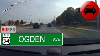 Ogden Ave WB (U.S. Rte 34), I-355 (Lisle, IL) to U.S. Route 30 (Oswego, IL) | VirtualRoad