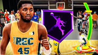 This 6'2 BUILD w/ a 93 DUNK + 95 BALL HANDLE is the BEST REC BUILD in NBA 2K24!!