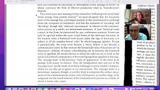 Stuart Hall -- Encoding/Decoding