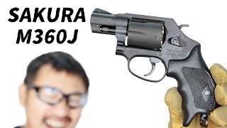 警察官の拳銃は5連発「SAKURA」 サクラ S\u0026W M360J タナカ モデルガン 発火なしでレビュー