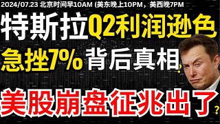 【特斯拉Q2财报新看点】平价车再提上日程，为何市场这次不买单？利润下滑股价崩，抄底or逃命？英伟达频放大招，转型方向罕见与马斯克一致暴露了这一事实 #特斯拉 #美股 #股哥说美股 #马斯克 #美股复盘