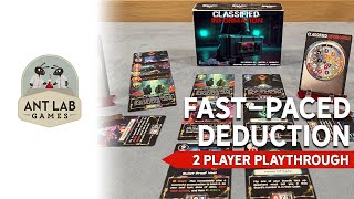 Classified Information Card Game | Playthrough | Preview