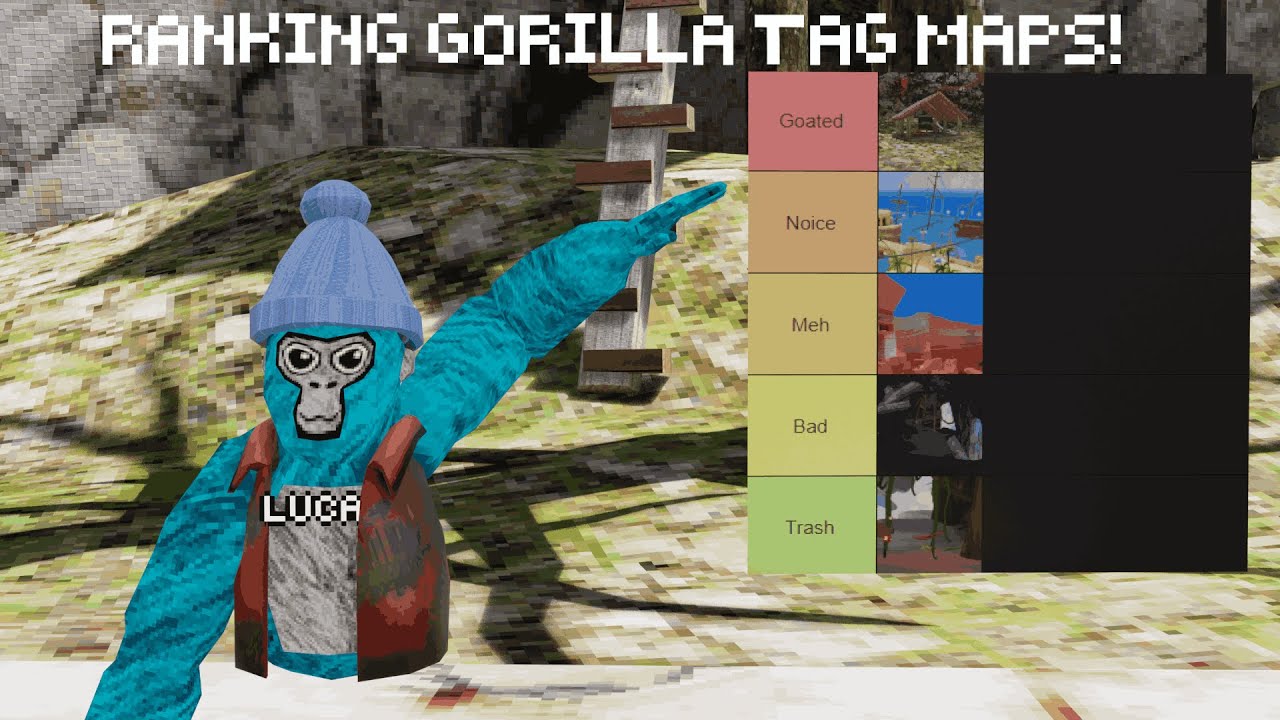 I Ranked Gorilla Tag Maps Youtube