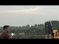 biman bangladesh airlines dash 8 landing at jessore airport