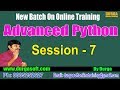 Advanced Python || Instance Method, Getter & Setter Methods || by Durga On 17-07-2018