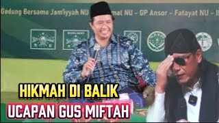 Hikmah Dibalik Ucapan Goblok Gus Miftah KH.Muhammad Subchan Safii Idris