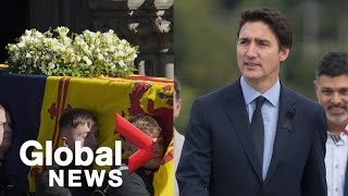 Canada announces national holiday to mark Queen Elizabeth II’s death: Trudeau | FULL