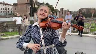 Karolina Protsenko (15 yrs) - Talking To The Moon (Bruno Mars cover) in Rome (Mar 27, 2024)