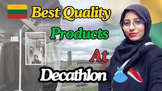 Decathlon Shopping haul in Lithuania 🇱🇹 #Decathlon #lithuania #kaunas