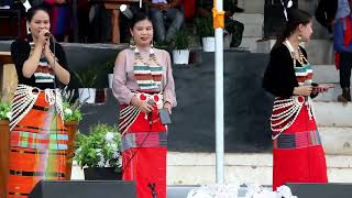 one of my favourite tangkhul female singer performing in Naga independence day UKHRUL headquarters