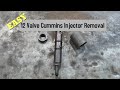 12 Valve Cummins Injector Removal (NO SPECIAL TOOLS)