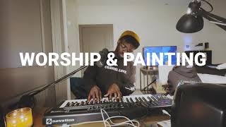 Prayer & Study Worship Music / Painting with Gbemi