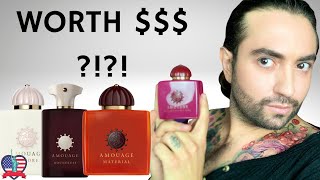 NEW AMOUAGE PERFUMES 🧐 | Material, Boundless, Ashore and Crimson Rocks | Fragrance Review !!!