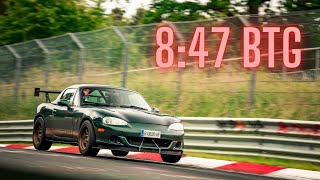 Nurburgring Nordschleife BTG Mazda mx5