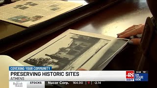 An Athens historic library receives $75,000 to preserve its history