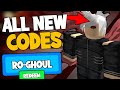 ALL RO-GHOUL CODES! (September 2022) | ROBLOX Codes *SECRET/WORKING*